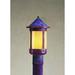 Arroyo Craftsman Berkeley 11 Inch Tall 1 Light Outdoor Post Lamp - BP-7-WO-RC
