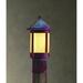 Arroyo Craftsman Berkeley 13 Inch Tall 1 Light Outdoor Post Lamp - BP-8-AM-BZ