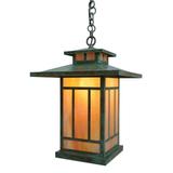 Arroyo Craftsman Kennebec 17 Inch Tall 1 Light Outdoor Hanging Lantern - KH-12-M-VP