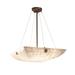Justice Design Group Clouds 27 Inch Large Pendant - CLD-9662-25-DBRZ-F4