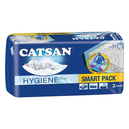 3 x 2 Katzenstreu Catsan Smart Pack