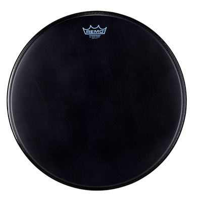 Remo 18" Powerstroke 3 Black Suede