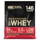 Optimum Nutrition Gold Standard 100% Whey Muscle Building and Recovery Protein Powder With Naturally Occurring Glutamine and BCAA Amino Acids, Double Rich Chocolate Flavour, 146 Servings, 4.53 kg