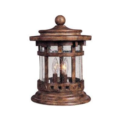 Maxim 40032CDSE Sienna Santa Barbara VX Transitional Three Light Up Lighting Outdoor Post Light