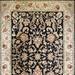 Gentry Performance Area Rug - Ivory Border with Red Center, 6' x 9' - Frontgate