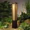 Kichler 15392OZ Olde Bronze Path & Spread Light Zen Garden Bollard 11.6W Low Voltage Path & Spread L
