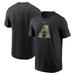 Men's Nike Black Arizona Diamondbacks Camo Logo Team T-Shirt