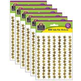 Teacher Created Resources Gold Foil Star Stickers | 0.6 H x 4.5 W x 7.25 D in | Wayfair TCR5799-6