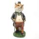 Mr Fox Figure, Home or Garden, Handfinished Fox Standing Figure, Gift, Ornament, The Fairy Garden UK