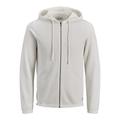 JACK & JONES Herren JJEHILL Knit Cardigan NOOS Pullover, Cloud Dancer, M