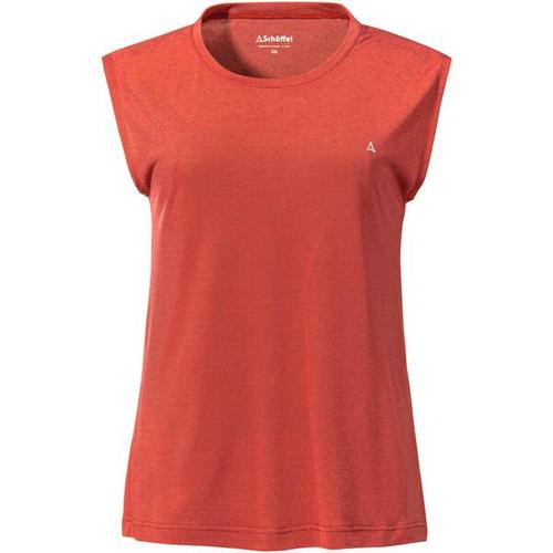 SCHÖFFEL Damen Shirt Top Heimgarten L, Größe 40 in Rot