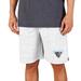 Men's Concepts Sport White/Charcoal Maine Black Bears Throttle Knit Jam Shorts