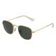 Ray-Ban Junior RJ 9557S FRANK Jugend-Sonnenbrille Vollrand Panto Metall-Gestell, gold