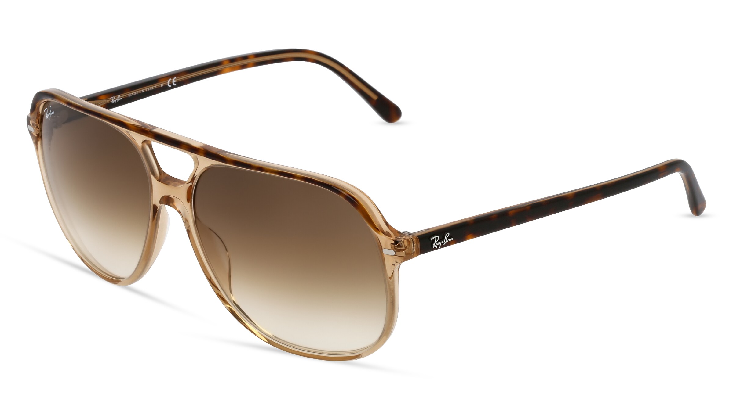 Ray-Ban RB 2198 BILL Unisex-Sonnenbrille Vollrand Quadratisch Acetat-Gestell, braun