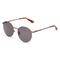 Hackett HE 1147 Unisex-Sonnenbrille Vollrand Rund Metall-Gestell, orange