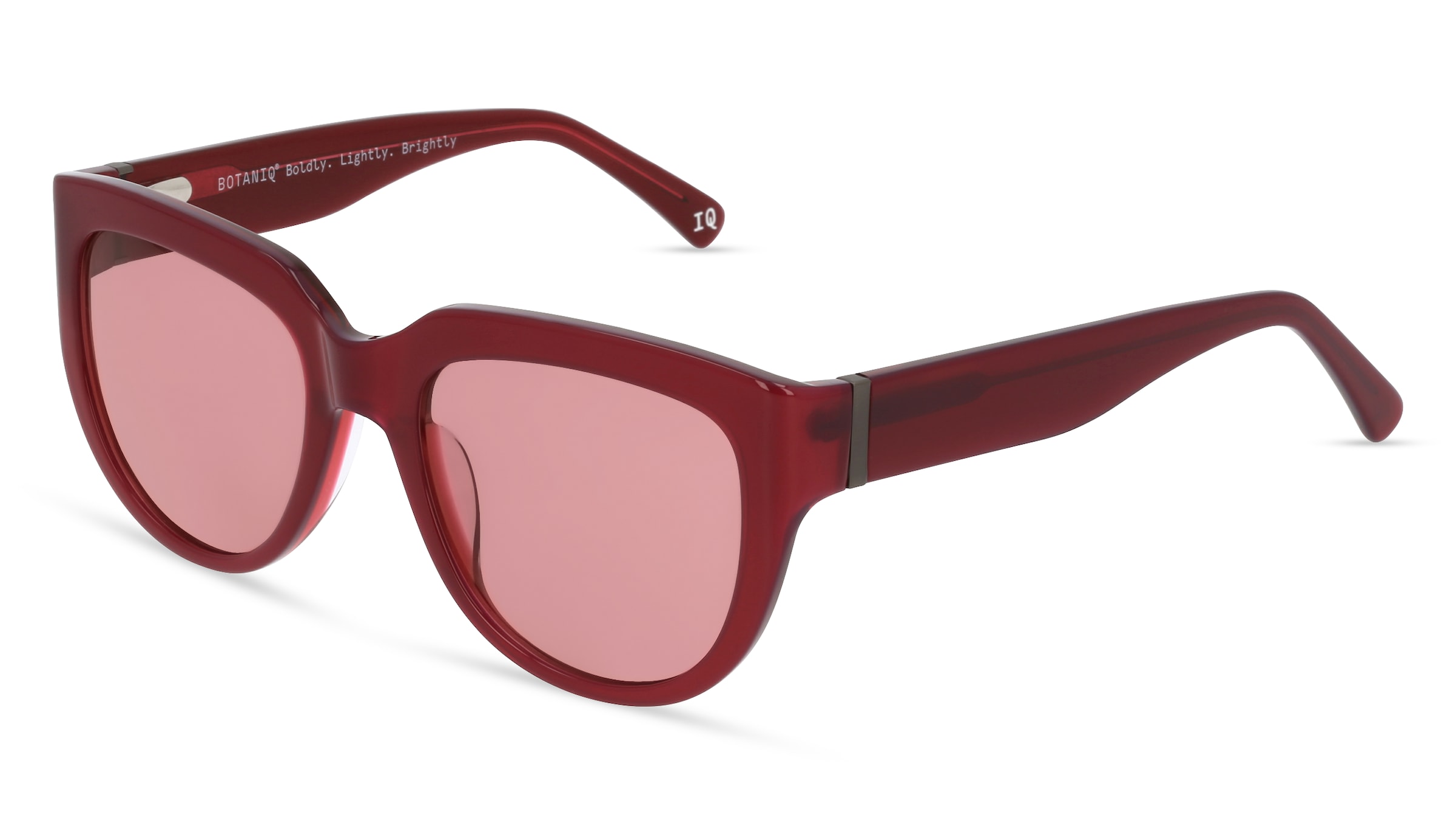 Botaniq 7001 Herren-Sonnenbrille Vollrand Butterfly Metall-Gestell, rot