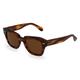 Ray-Ban RB 2186 STATE STREET Unisex-Sonnenbrille Vollrand Eckig Acetat-Gestell, Havanna