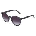 Fielmann BD 474 SUN CL Unisex-Sonnenbrille Vollrand Rund Acetat-Gestell, grau