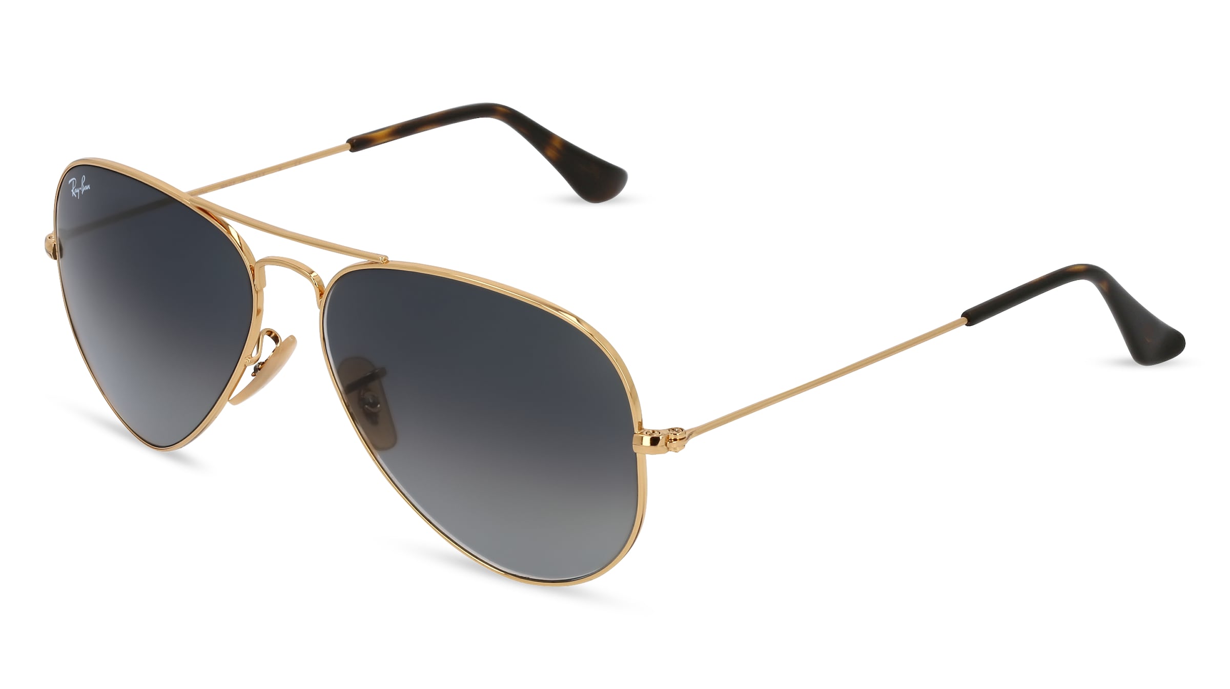 Ray-Ban RB 3025 AVIATOR LARGE METAL Unisex-Sonnenbrille Vollrand Pilot Metall-Gestell, gold