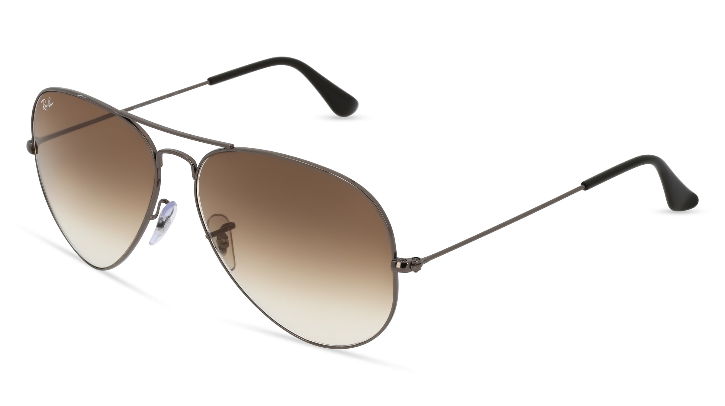 Ray-Ban RB 3025 AVIATOR LARGE METAL Unisex-Sonnenbrille Vollrand Pilot Metall-Gestell, grau