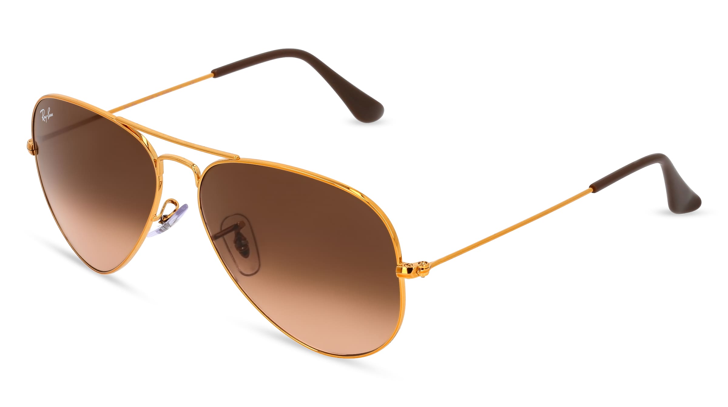 Ray-Ban RB 3025 AVIATOR LARGE METAL Unisex-Sonnenbrille Vollrand Pilot Metall-Gestell, gold