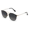 Ray-Ban RB 3546 Unisex-Sonnenbrille Vollrand Oval Edelstahl-Gestell, Schwarz