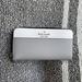 Kate Spade Bags | Kate Spade Staci Colorblock Large Continental Wallet Nimbus Grey | Color: Gray/White | Size: Large