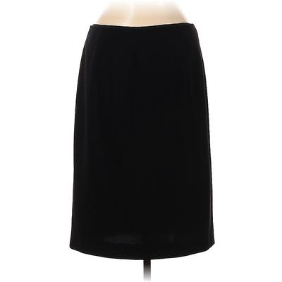 Hobbs London Casual Skirt: Black Solid Bottoms - Size 8