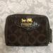 Coach Bags | Coach Women’s Wallet Brown Cc Logo And Gold Details | Color: Brown/Gold | Size: See Pictures For Measurements