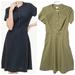 J. Crew Dresses | J. Crew Button Down Cotton Dress Size 2 | Color: Green | Size: 2