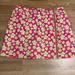 Lilly Pulitzer Shorts | Lilly Pulitzer Size 4 Floral Skort Multicolor | Color: Green/Pink | Size: 4