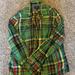 American Eagle Outfitters Shirts | Men Button Down Plaid Shirt | Color: Green/Black | Size: Xl