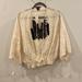 Anthropologie Tops | Anthropologie Black & Cream Blouse Small | Color: Black/Cream | Size: S