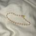 Brandy Melville Jewelry | Brandy Melville Bead Bracelet | Color: White/Yellow | Size: Os