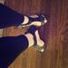 Nine West Shoes | Nine West Black Wedge Sandals | Color: Black | Size: 7