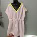 J. Crew Swim | J Crew Swim Cover Up. Size L / Xl | Color: White/Yellow | Size: L