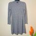 Madewell Dresses | Madewell Gray Long Sleeve Dress | Color: Gray | Size: Xs