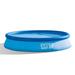 Intex 4' x 18' Plastic Inflatable Pool Plastic in Blue/Gray | 48 H x 216 W x 216 D in | Wayfair 28131eh