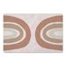 Brown/Orange 18 x 27 x 1 in Kitchen Mat - East Urban Home Rainbow Kitchen Mat Synthetics | 18 H x 27 W x 1 D in | Wayfair