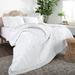 Corrigan Studio® Eunson Microfiber Comforter Set Polyester/Polyfill/Microfiber in White | King Comforter + 2 King Shams | Wayfair