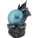 Trinx Anastasiea Ocean Dragon Figurine Resin in Blue/Gray | 9.25 H x 7.5 W x 6.25 D in | Wayfair 8319139A630A4E0B880E7545365CE3AF