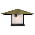 Arroyo Craftsman Monterey 17 Inch Tall 1 Light Outdoor Pier Lamp - MC-30CL-TN-VP