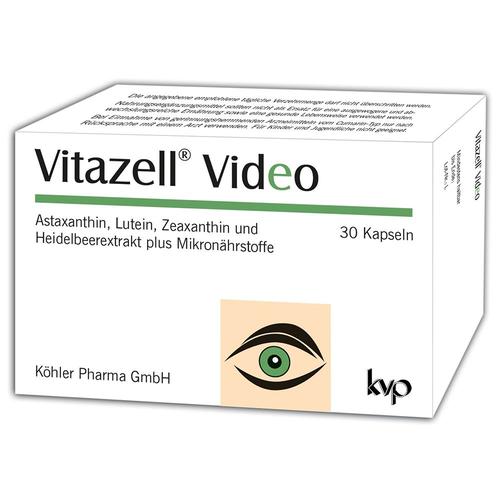 Vitazell Video Kapseln 30 St