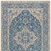 Anita Indoor/Outdoor Rug - Aqua/Cream, 2'2" x 8' - Frontgate