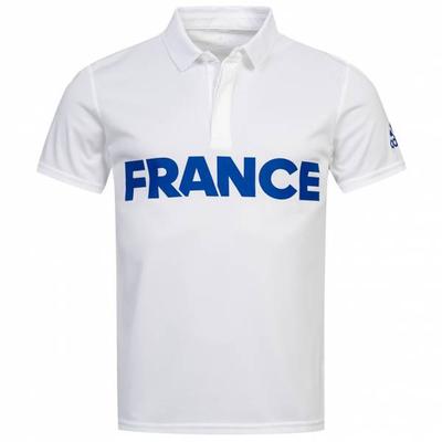 Frankreich adidas Condivo Classic Herren Basketball Polo-Shirt BQ4464