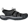 Keen Newport Sandals Leather/Synthetic Men's, Black/Steel Gray SKU - 279889