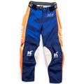 Kini Red Bull Division V 2.2 Pantaloni Motocross per bambini, blu-arancione, dimensione M