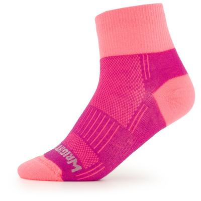 Wrightsock - Coolmesh II Quarter - Wandersocken Unisex L | EU 41,5-45 rosa Image