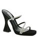 Steve Madden Libbie Dress Sandal - Womens 9.5 Black Sandal Medium