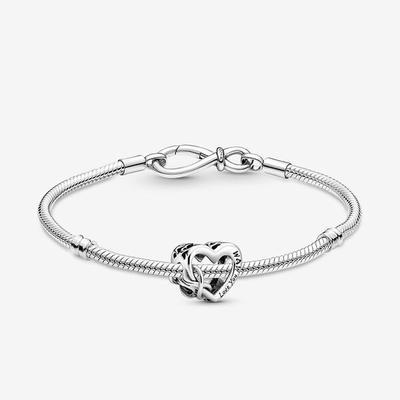 Bracelet Composé Cœur Infinity Love You Mum (Je t'aime maman)